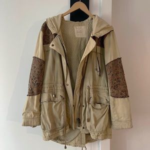 Free People Tapestry Utility Parka